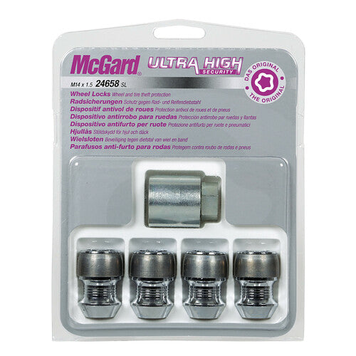 Juego de 4 tuercas cónicas para ruedas McGard - Ultraalta seguridad - F230