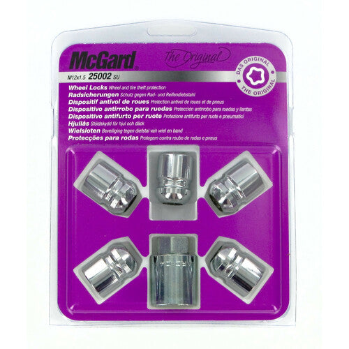 Kit de tuercas esféricas para ruedas McGard de 5 piezas - Original - M010