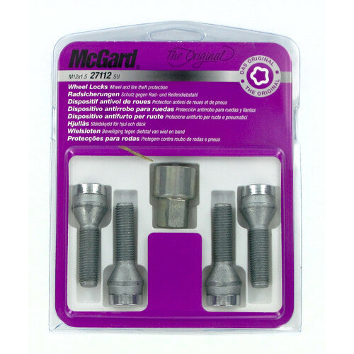 Kit de pernos cónicos para ruedas McGard (4 piezas) - Original - A160