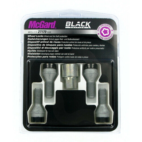 McGard Kegelradschrauben-Set 4-teilig - Black Edition - A120