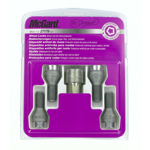 Kit de pernos cónicos para ruedas de coche McGard (4 piezas) - Original - A120