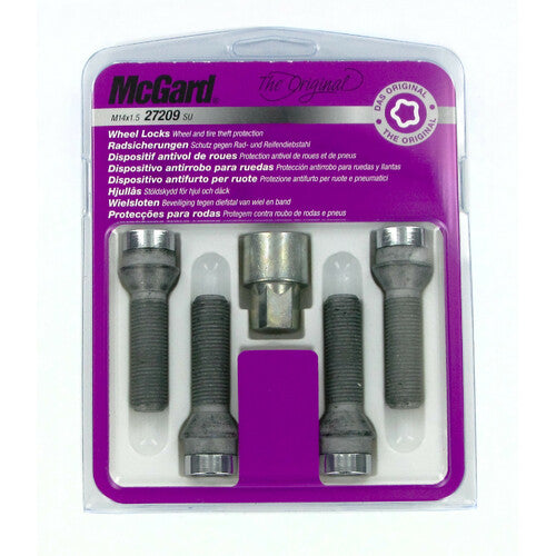 McGard Bulloni ruota auto conici kit 4 pz - Original - A330