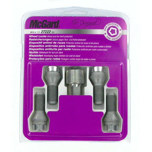 McGard Bulloni ruota auto conici kit 4 pz - Original - A280
