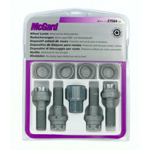 Juego de 4 pernos para rueda de coche McGard con arandela cónica - Original - C030