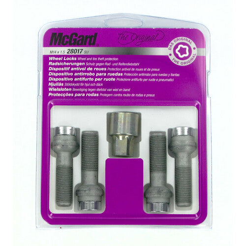 McGard Kugelgelenk-Radbolzen-Set 4-teilig - Original - E130