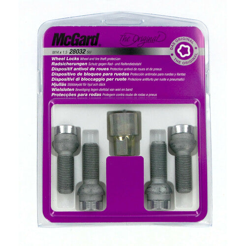 Kit de pernos de rueda esféricos McGard (4 piezas) - Original - E110