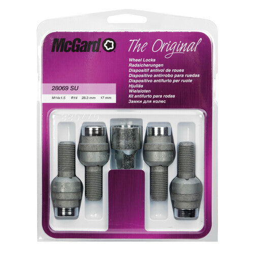 McGard Kugelbolzen, 4-teiliges Set - Original - E095