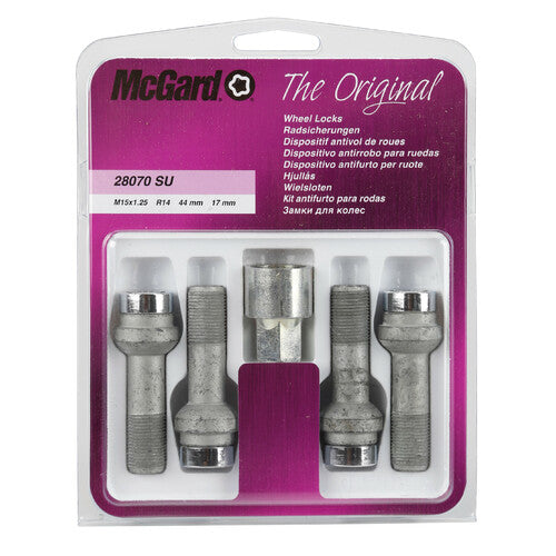 Pernos de bola McGard, kit de 4 piezas - Original - E180