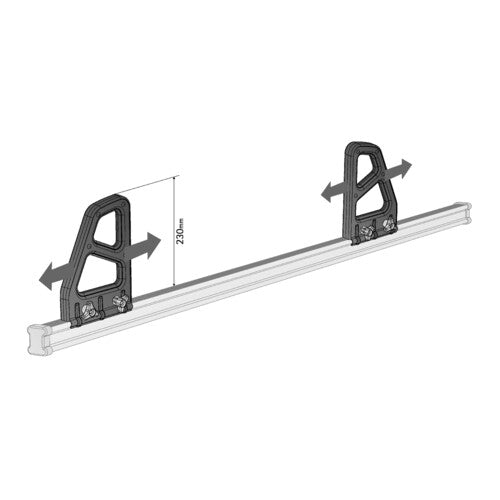 Nordrive K-2 Ladungssicherungspaar - 23 cm N11002