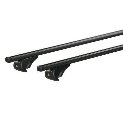 Nordrive Helio Black Rail, juego completo de barras de techo de aluminio - M - Evos RA N15040