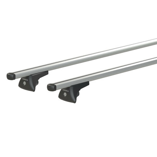 Nowa Paar Aluminium-Dachträger L 127 cm N15066