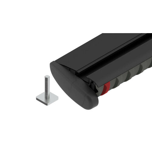 Nordrive Silenzio Black, par de barras de techo de aluminio - S - 108 cm N15079