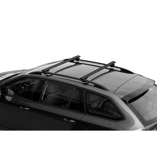 Nordrive Silenzio Black Rail, set completo barre portatutto in alluminio - L - Evos RA N15091