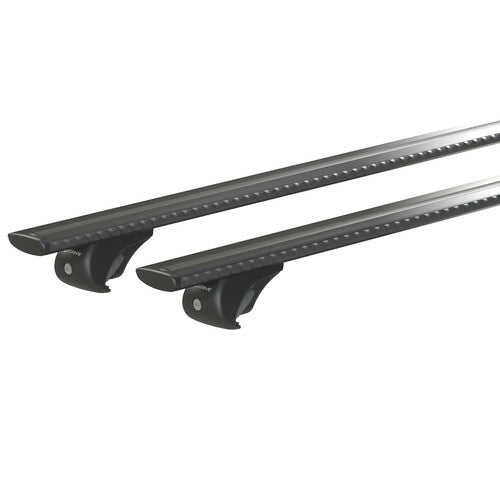 Nordrive Silenzio Black Rail, juego completo de barras de techo de aluminio - XL - Evos RA N15092