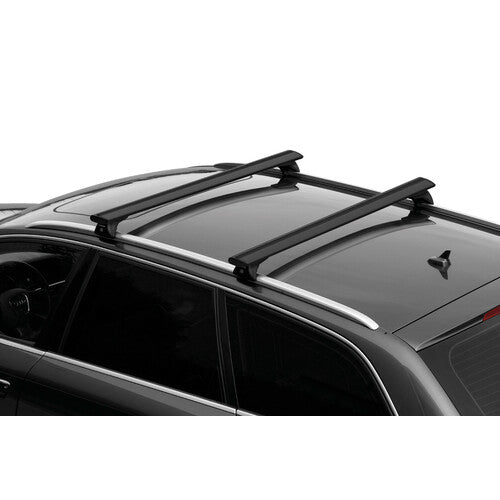 Nordrive Silenzio Black In-Rail, set completo barre portatutto in alluminio - S - Evos IA N15099