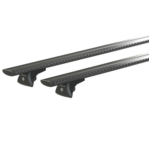 Nordrive Silenzio Black In-Rail, set completo barre portatutto in alluminio - M - Evos IA N15100