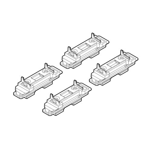 Kit attacchi barre portatutto 36 Pt Cruiser 5p 06/00>12/10 profilo scanalato N21036