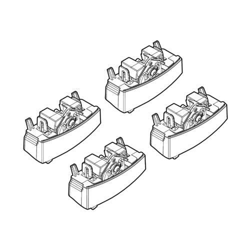Kit de fijación de baca para Peugeot 207 3p 107 (05/06>11/12) N21107