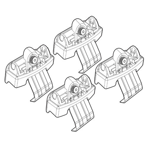 Kit attacchi barre portatutto 140 Toyota Verso-S 03/11>06/15 tetto standard N21140