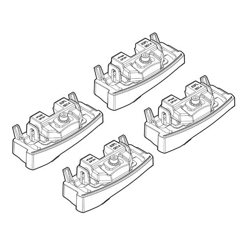 Kit de fijación de portaequipajes 179 Hyundai i30 3p 01/13>04/15 techo fijo N21179