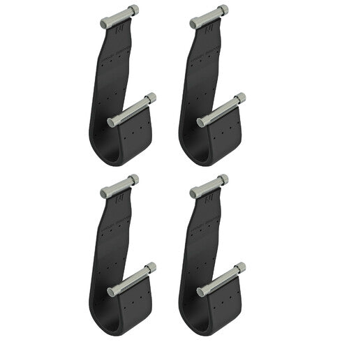 Kit de montaje 4 correas de barra de presión F-1 17,5 cm Berlingo M 09/18> railing std N21401