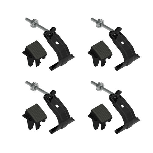 Nordrive Clamp, attachment kit for Snap K-3 bars Audi A6 Avant 08/18> int. prof.