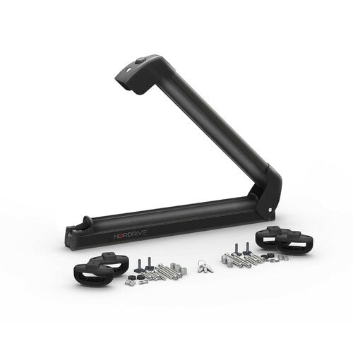 Nordrive Nordic-King EVO aluminium NK-40, portasci per barre da tetto - Nero N40012
