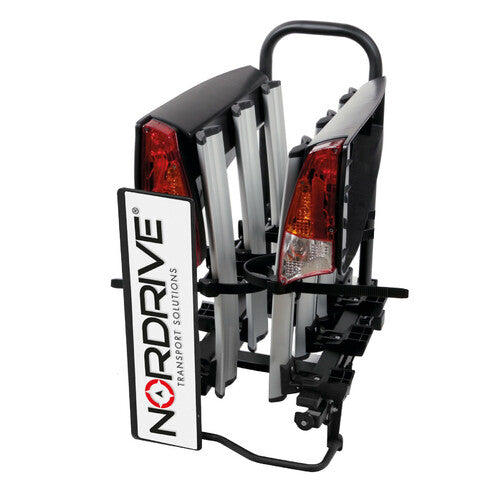 Nordrive Asura 3, portabiciclette per gancio traino - 3 bici