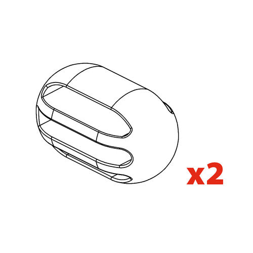 Nordrive Set of 2 safety belt adapters