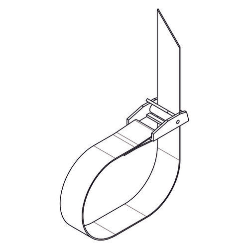 Nordrive Set of 2 wheel straps with buckle