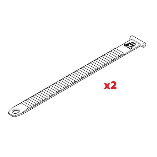 Nordrive Set of 2 timing belts for wheel stops