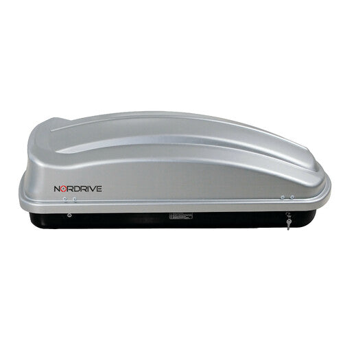 Nordrive Box 330, ABS roof box, 330 litres - Embossed grey