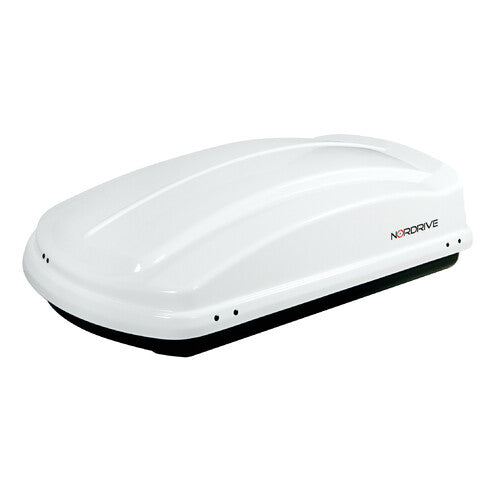 Nordrive Box 330, box tetto in ABS, 330 litri - Bianco lucido