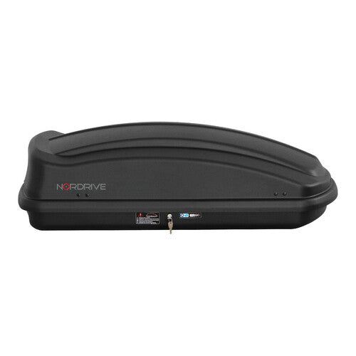 Nordrive Box 330, cofre de techo ABS, 330 litros - Negro grabado N60004