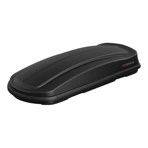 Cofre de techo Nordrive Box 430 - 430 litros, ABS negro gofrado, capacidad de carga: 75 kg, N60016