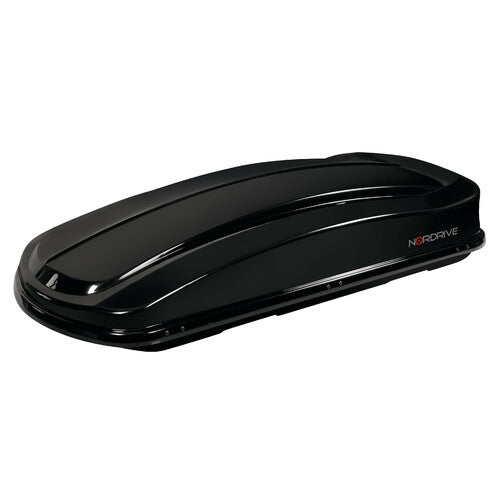 Nordrive Box 530, ABS roof box, 530 litres - Glossy black