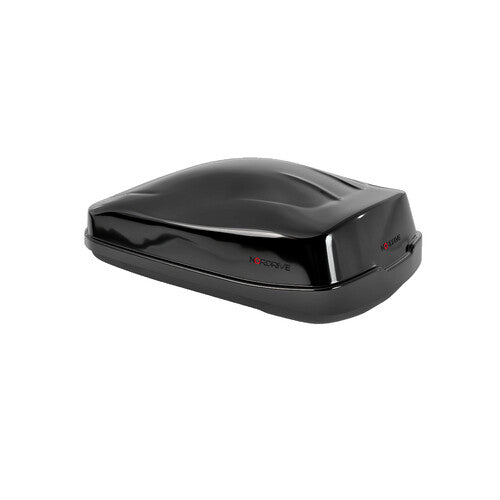 Nordrive Box 480, cofre de techo PST, 480 litros - Negro brillante N60046