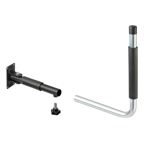 Nordrive Coppia SUPPRTI BOX AUTO GARAGE PORTATUTTO da parete - Tipo 1 laterale N60050