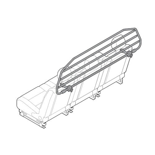 Nordrive Fit-Kit A, kit de montaje para reposacabezas N70060