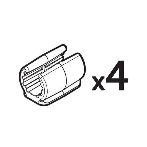 Nordrive Set 4 appoggi di ricambio per Nitto, Pyro and Radius