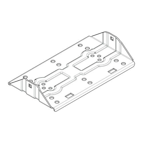 Nordrip Schwarze Armstützplatte für N50050 N50100 für Silenzio N99947 Lenker