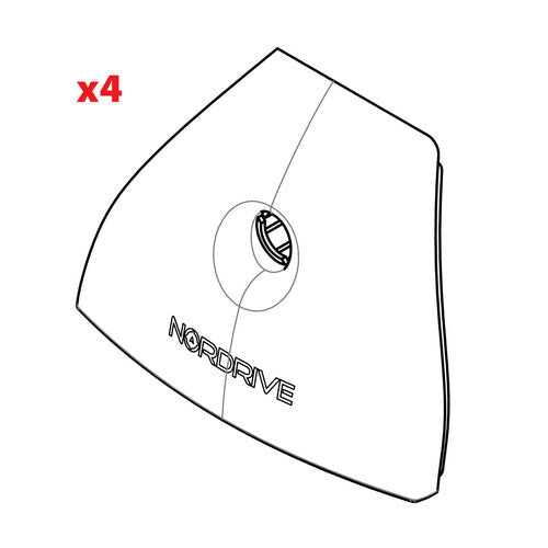 Nordrive Set 4 cover piedi Evos N99969