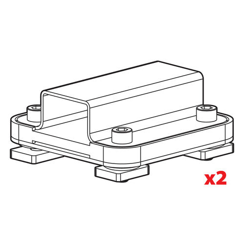 Nordrive Gepäckträger-Adapterset