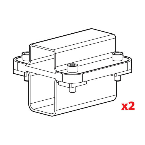 Nordrive Gepäckträger-Adapterset
