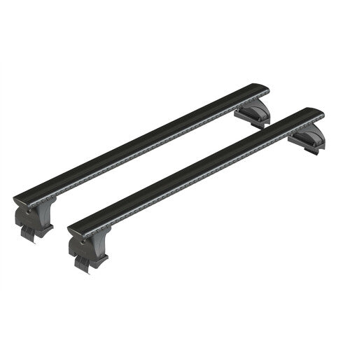 Nordrive Silenzio Black, juego completo de barras de techo de aluminio - XL - Evos LP - C033 NK033LBXL