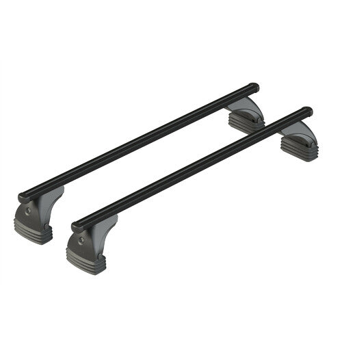 Nordrive Helio Black, juego completo de barras de techo de aluminio - L - Evos ST - C044 NK044ENL