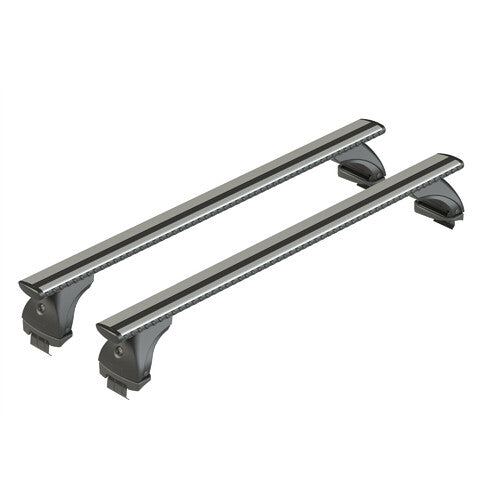 Nordrive Komplettes Auto-Dachträger-Set - Evos - 195 - Silenzio L NK195ESL
