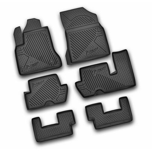 Novline TPE car mats for Citroen C4 Grand Picasso (10/06>09/13)