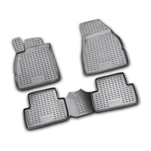 Alfombrillas de TPE para Renault Megane II 3p 10/02>10/08 Megane II 4p 10/03>10/08