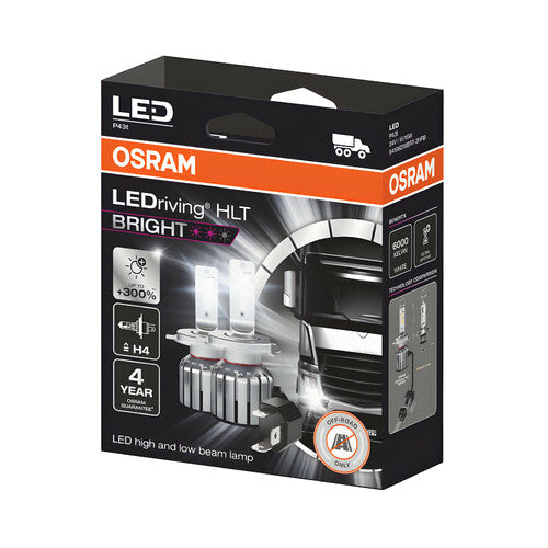 Osram 24V LEDriving HLT Bright - (H4) - 15/15 W - P43t - 2 uds - Caja
